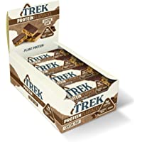Los mejores  - Trek Barritas Proteicas de Cereales sin Gluten y Cacao - 16 Barras